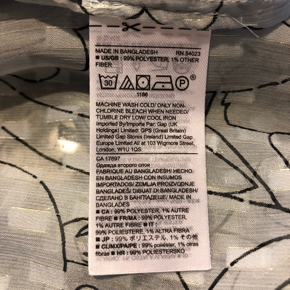 NWT Banana Republic Dillon Top - Picture 6 of 6